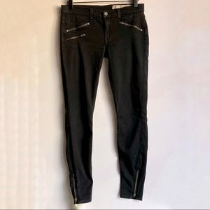 rag & bone moto pants, sz 26